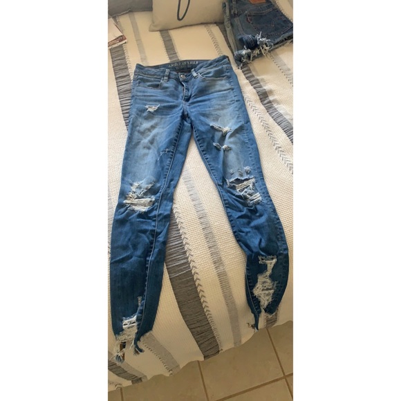 Hi-Rise Ripped Jean - Picture 2 of 2